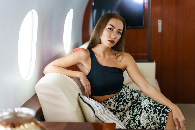 travel-technology-flying-first-class-pretty-young-business-woman-is-sitting-plane_78492-6949